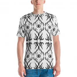 T-shirt I c u , large pattern