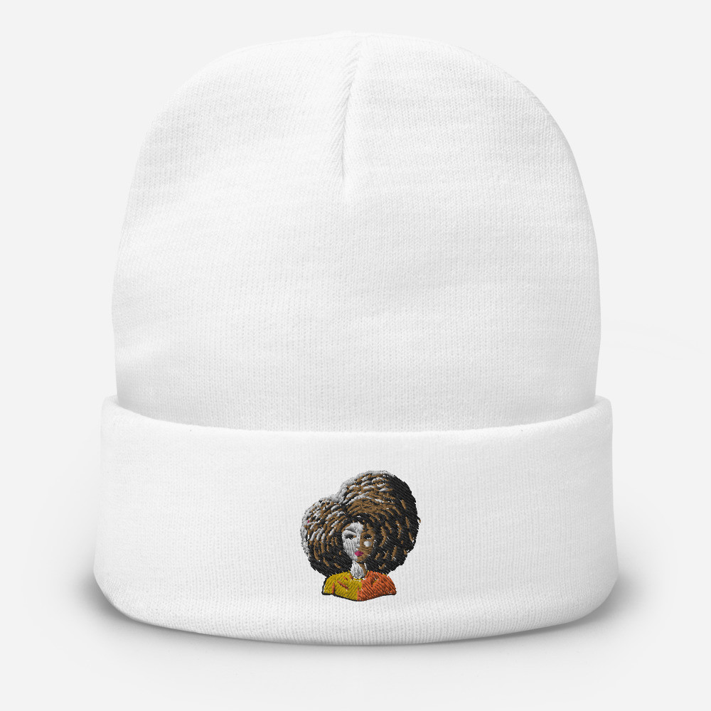 Embroidered Beanie