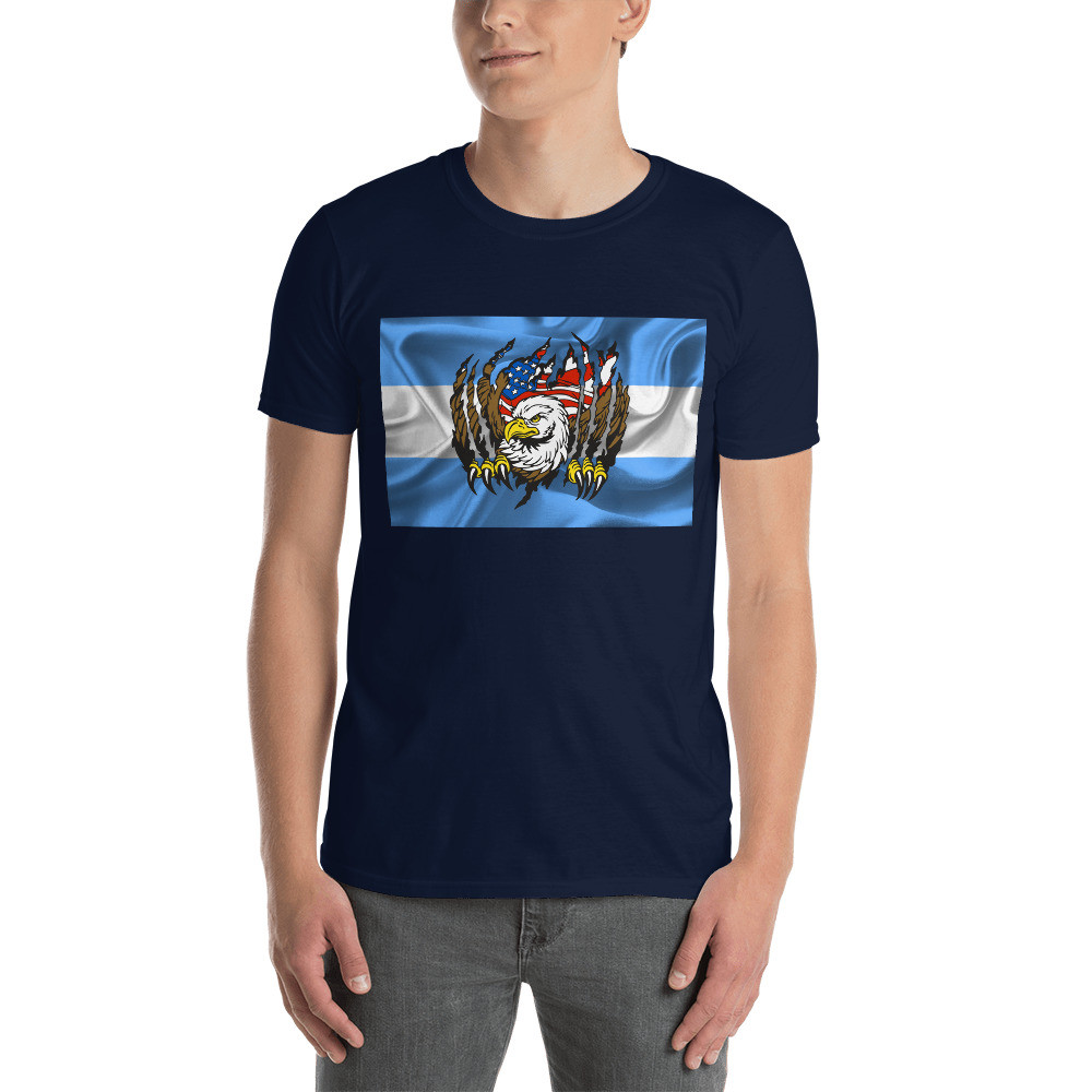 Argentina USA flag Unisex T-Shirt