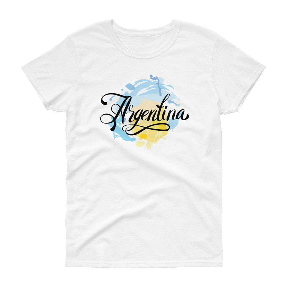 Women's Argentina short sleeve t-shirt