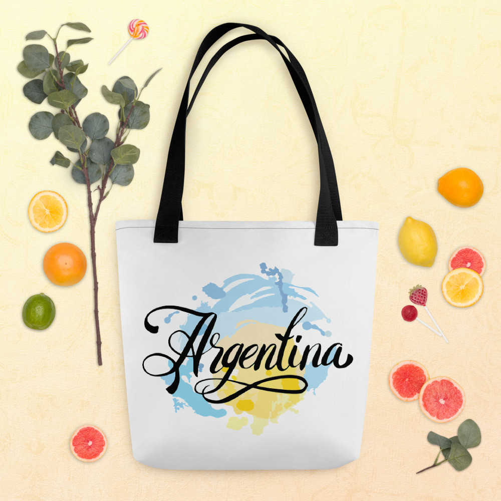 Argentina all over Print Tote Bag