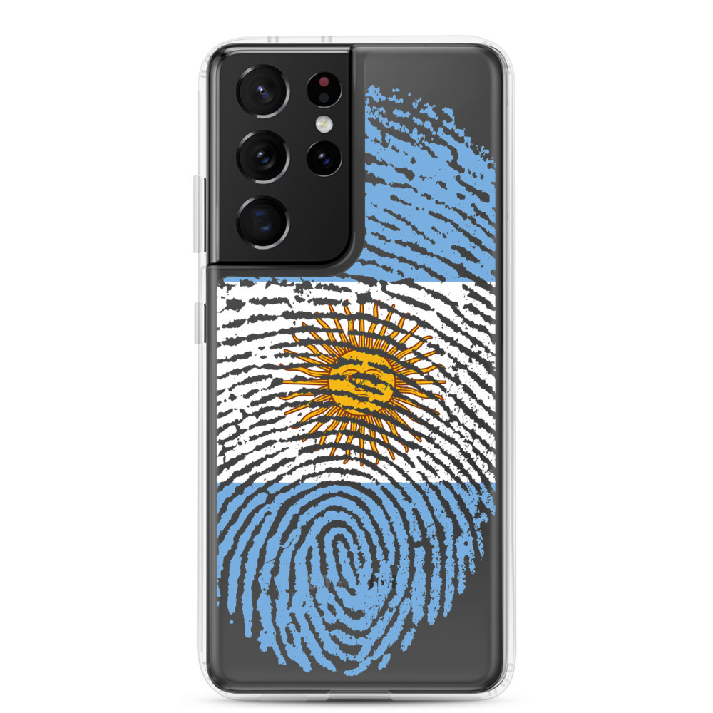 Argentina Fingerprint Samsung Case