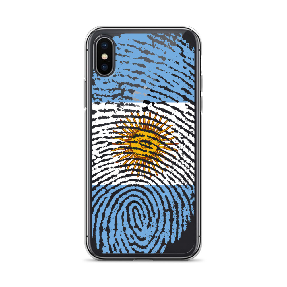 Argentina Fingerprint iPhone Case
