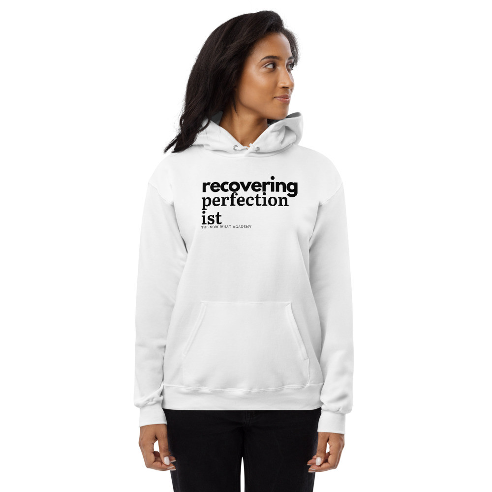Recovering Perfection/ist fleece hoodie