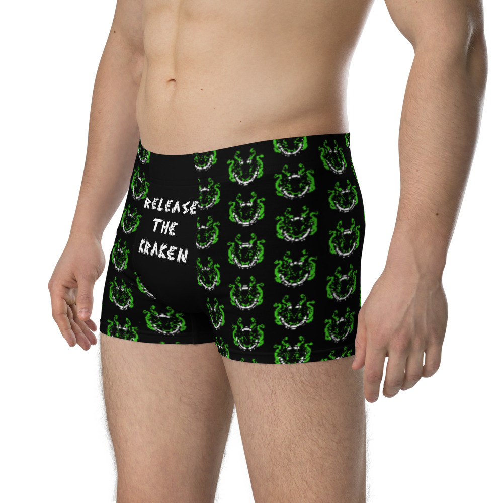 Release the Kraken Boxer Briefs - BLK