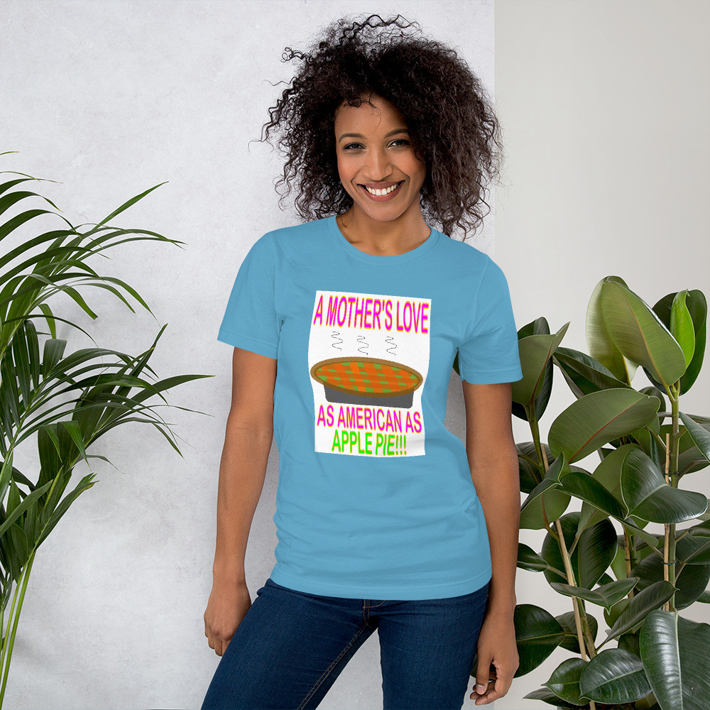 A Mother's Love - Short-Sleeve T-Shirt - Premium Branded Item - White Background
