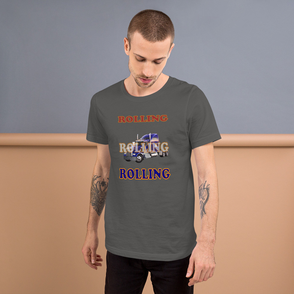 Rolling Rolling Short-Sleeve Trucker Premium T-Shirt