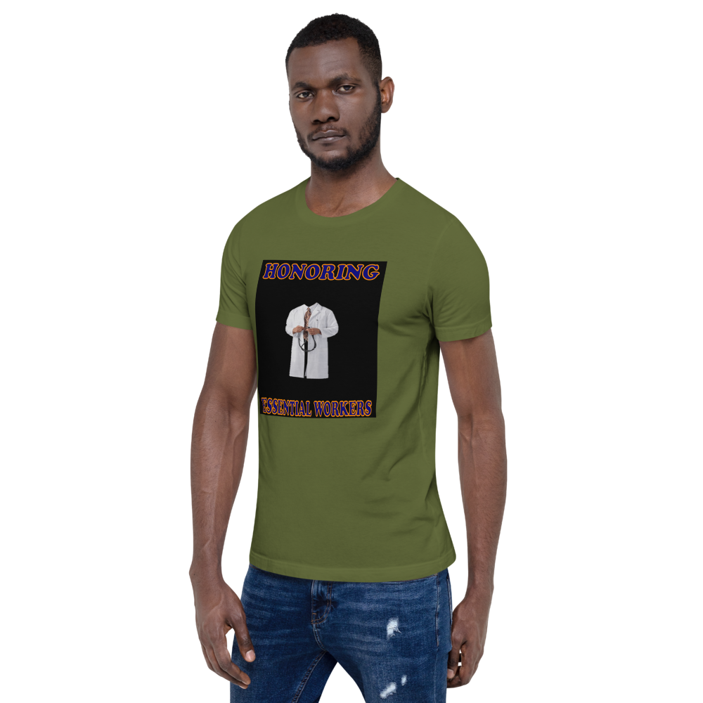 Honoring Essential Workers Short-Sleeve T-Shirt - Male Doctors