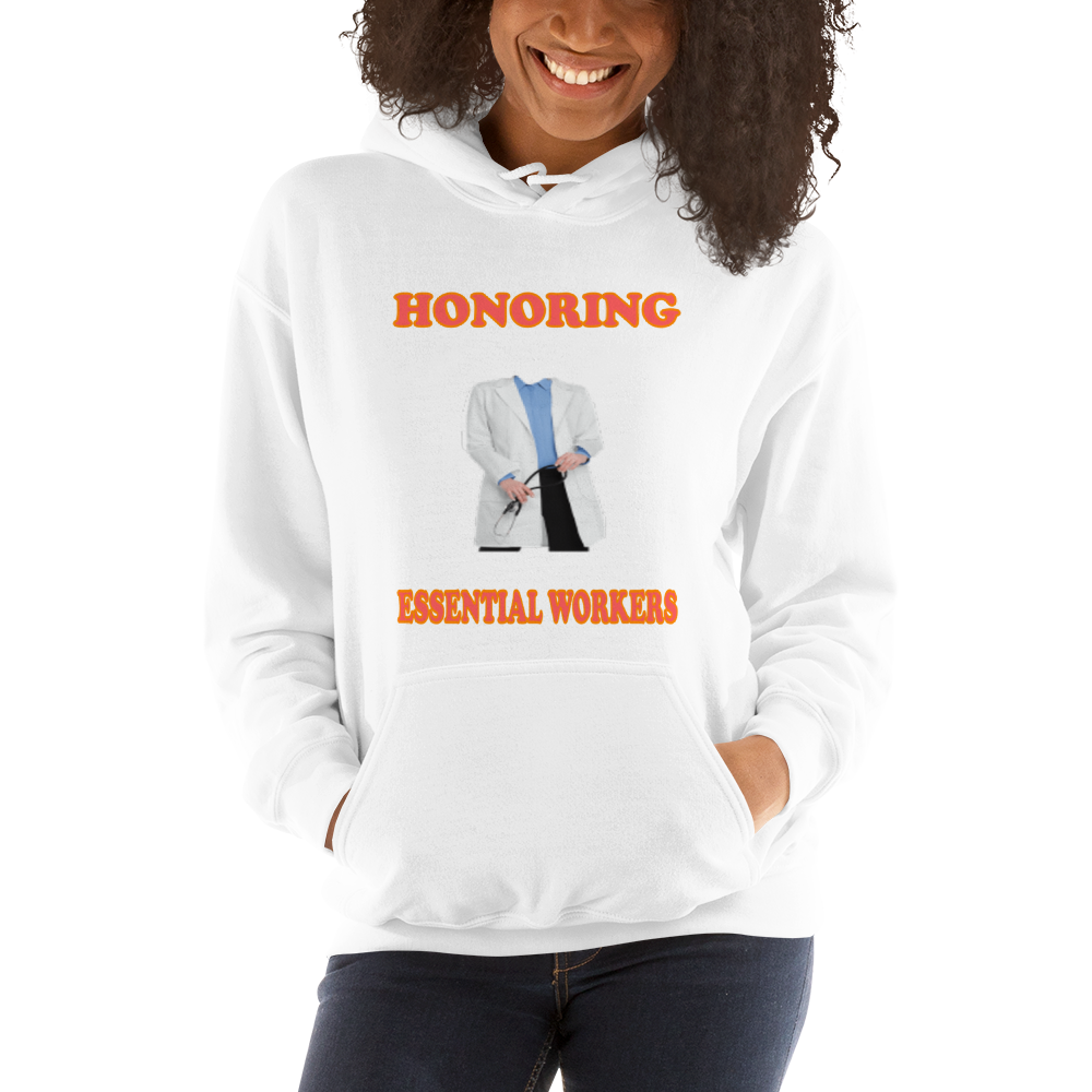 Honoring Essential Workers Hoodie - Female Doctors