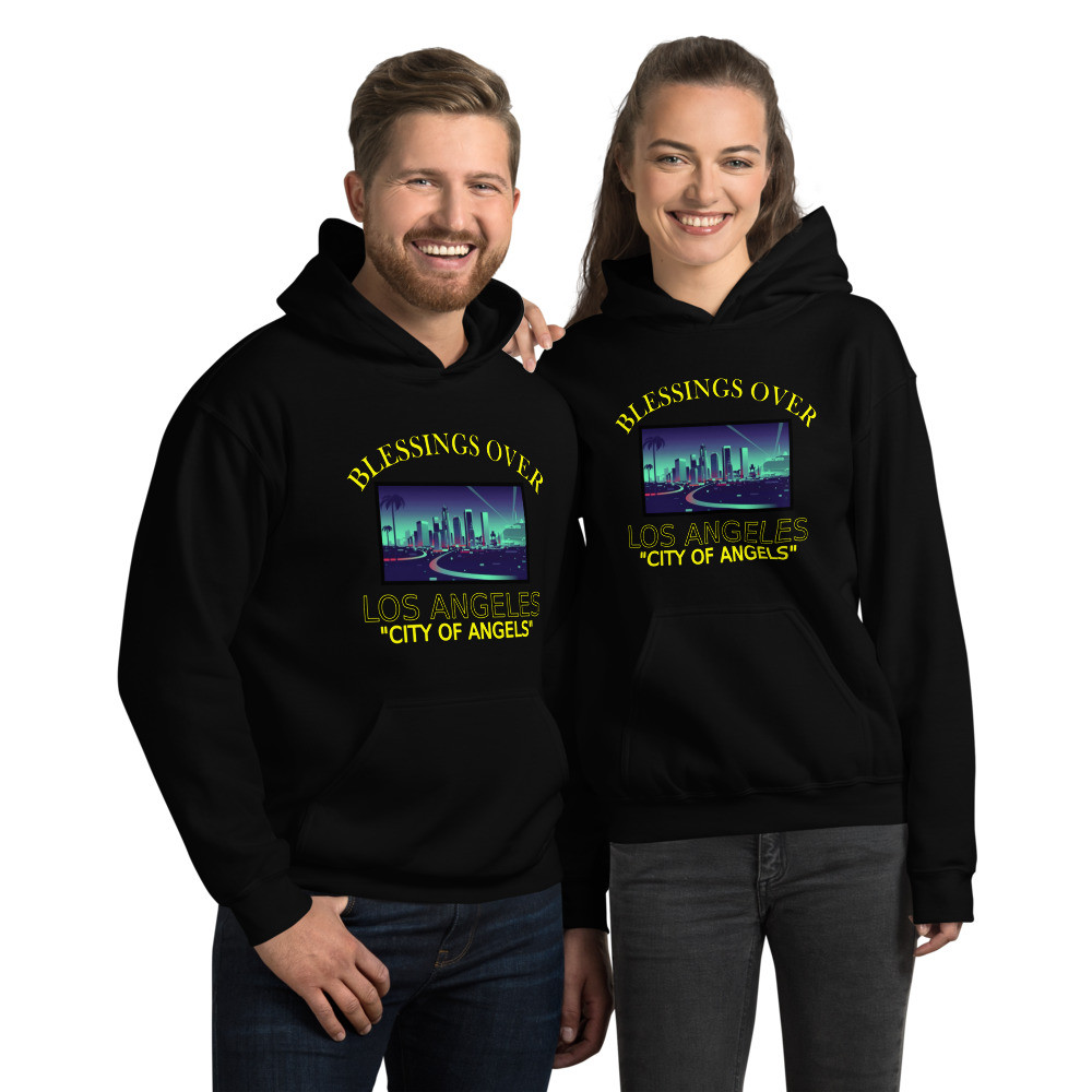 Blessings Over L.A. Hoodie - City of Angels - For Him or Her