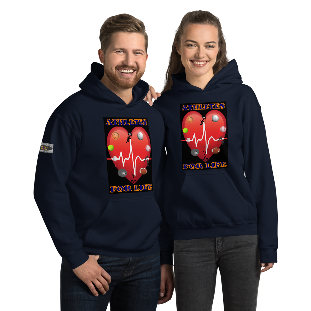 Athletes For Life Hoodie - For Him or Her