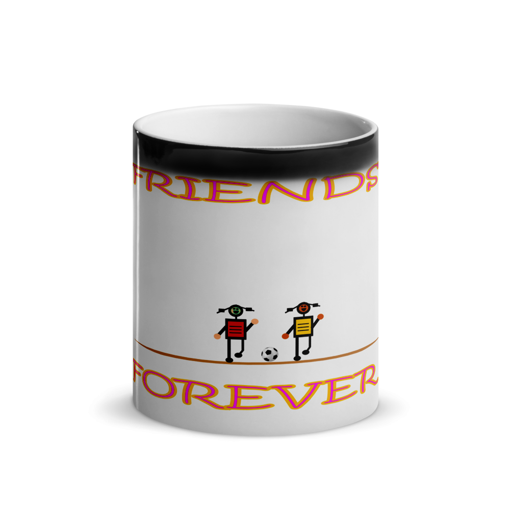 Friends Forever - Glossy "Camouflage" Mug - For Girls