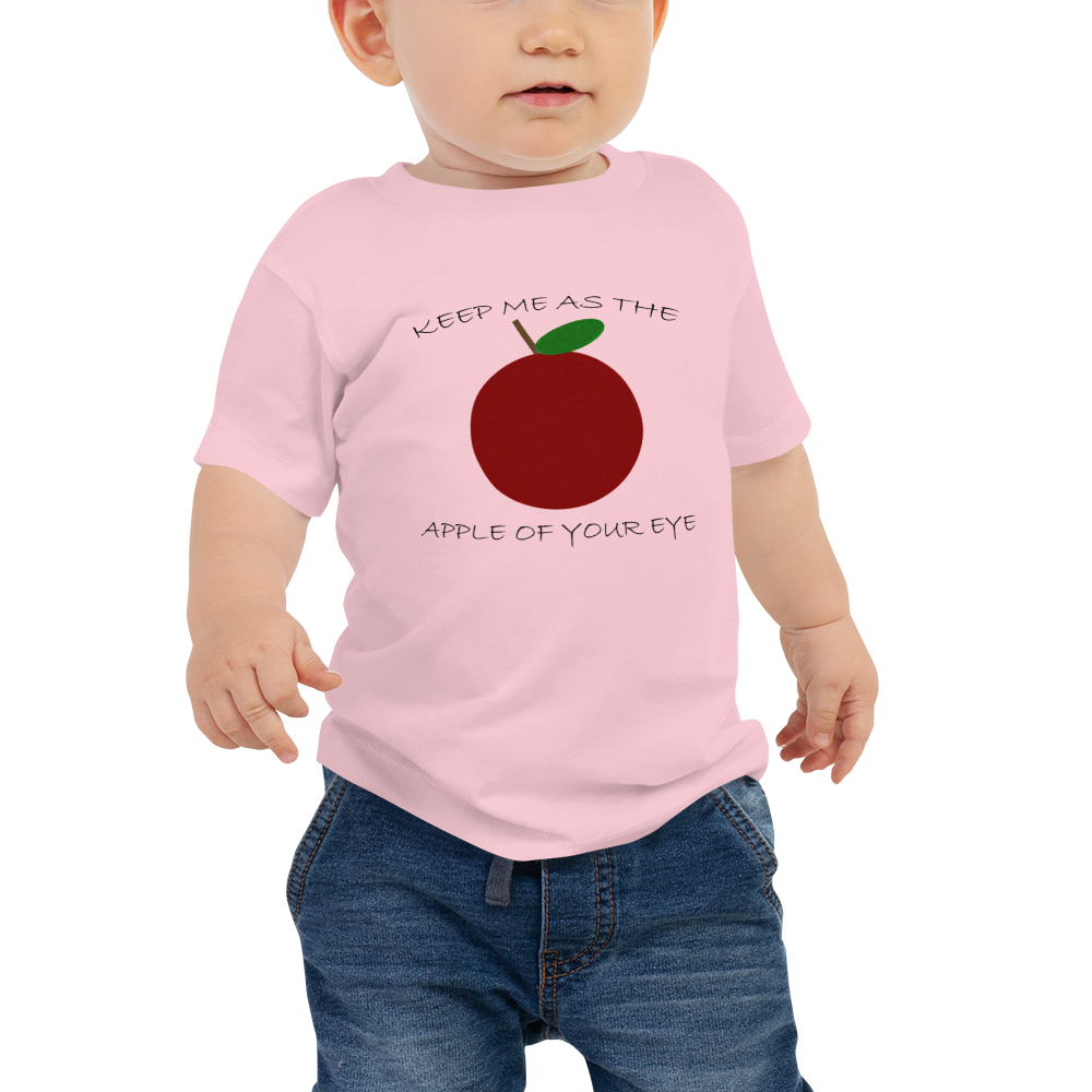 Apple of Your Eye - Baby Jersey Short Sleeve Tee - For Boy and/or Girl