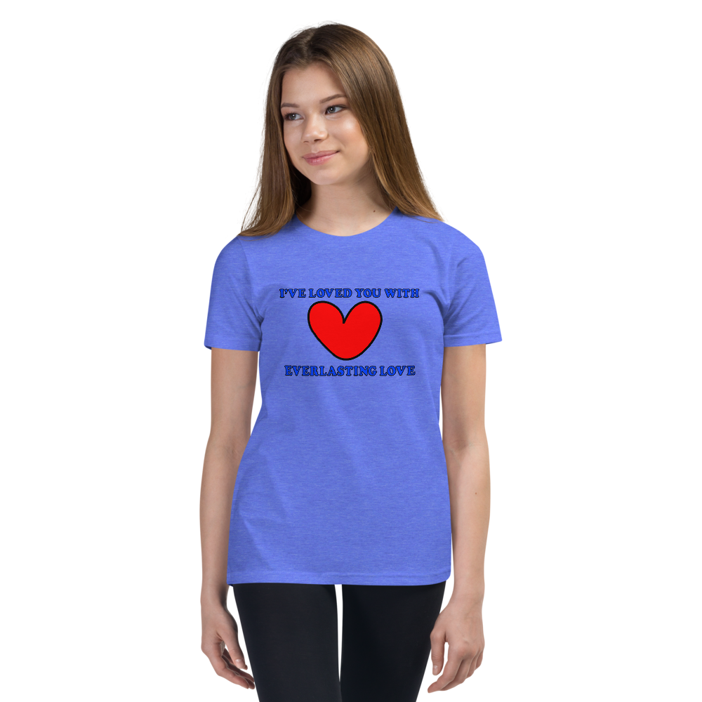 Everlasting Love - Youth Short Sleeve T-Shirt - For Boys and/or Girls