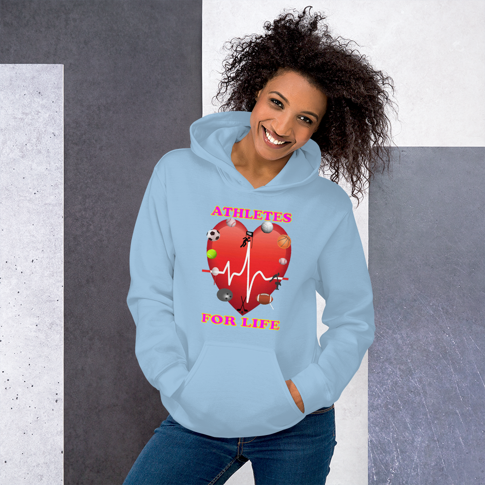 Athletes For Life Hoodie - For Her