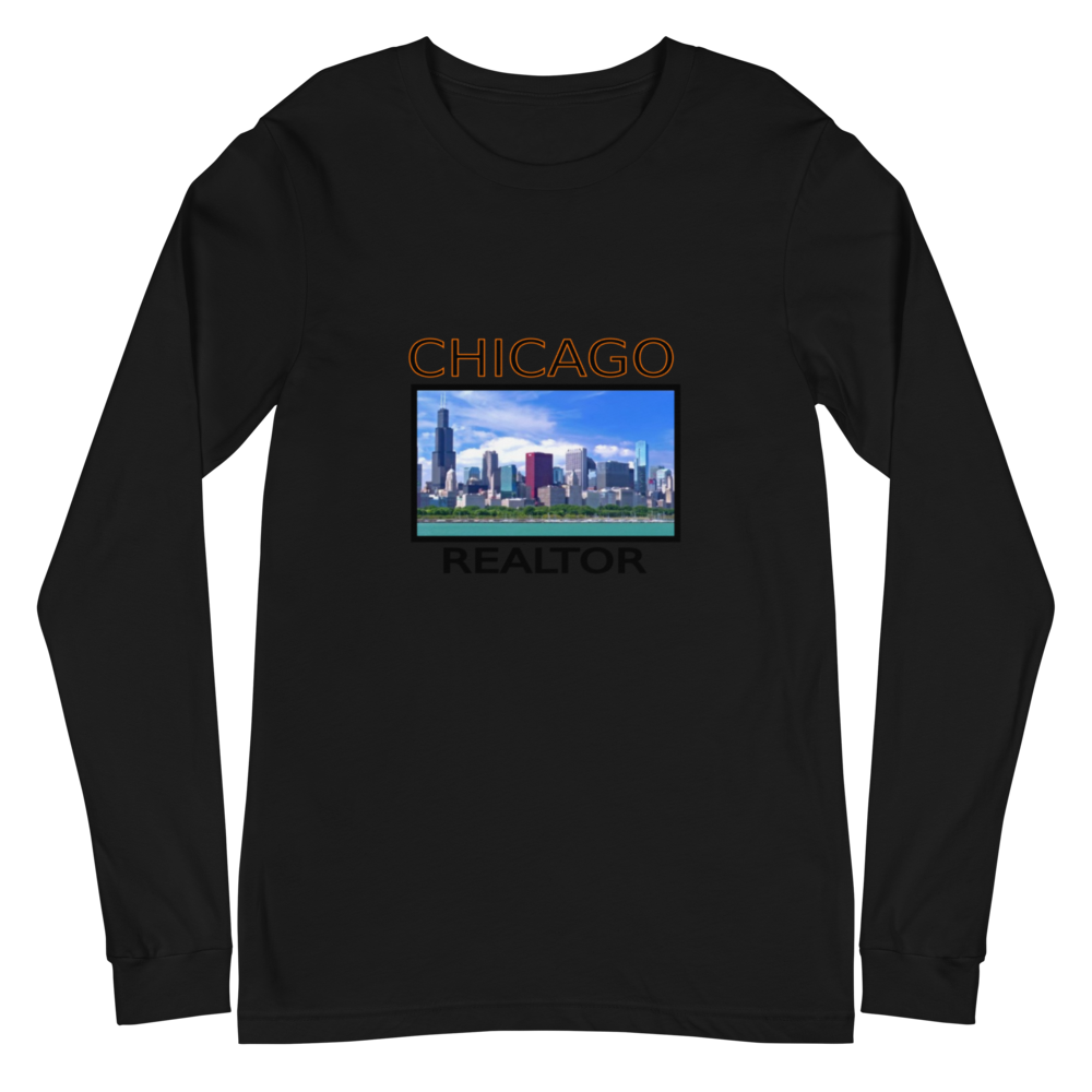 Chicago Realtor Long Sleeve Tee - For Him or Her