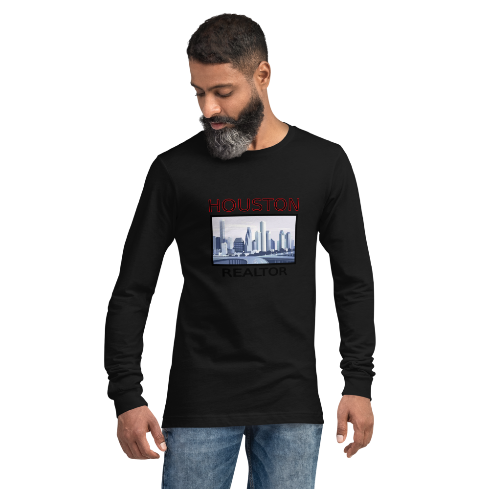 Houston Realtor Long Sleeve Tee - For Him or Her
