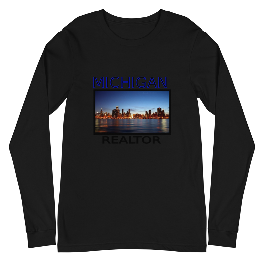 Michigan Realtor Long Sleeve Tee - For Him or Her