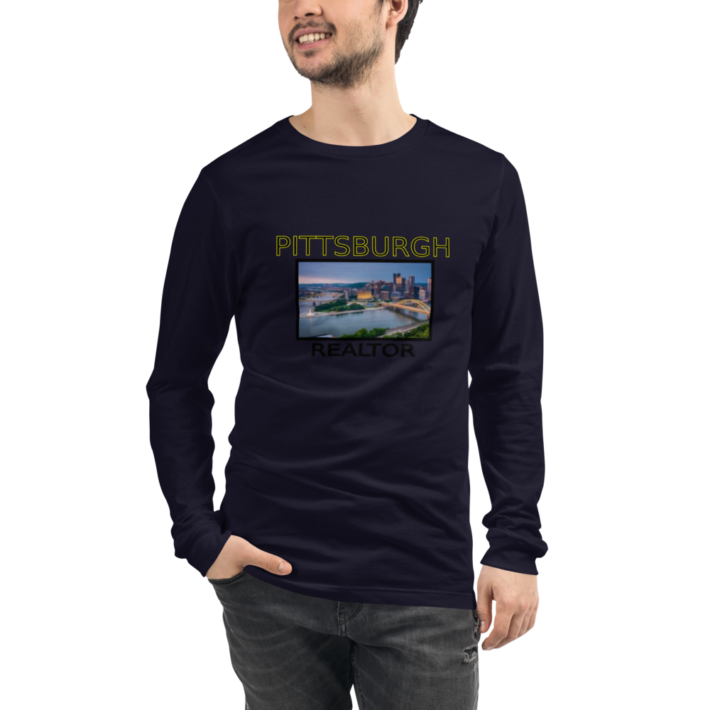 Pittsburgh Realtor Long Sleeve Tee - For Him or Her