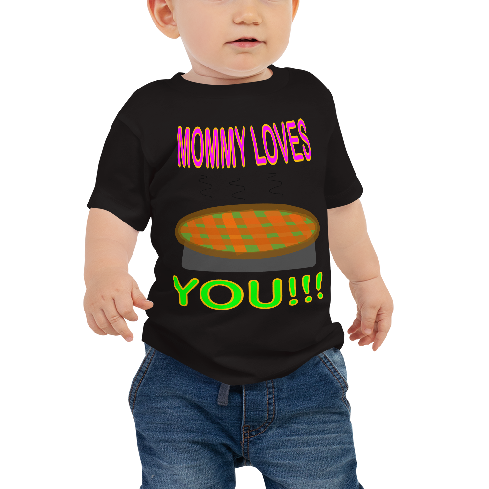 Mommy Loves You Baby Jersey Short Sleeve Tee - For Boys or Girls