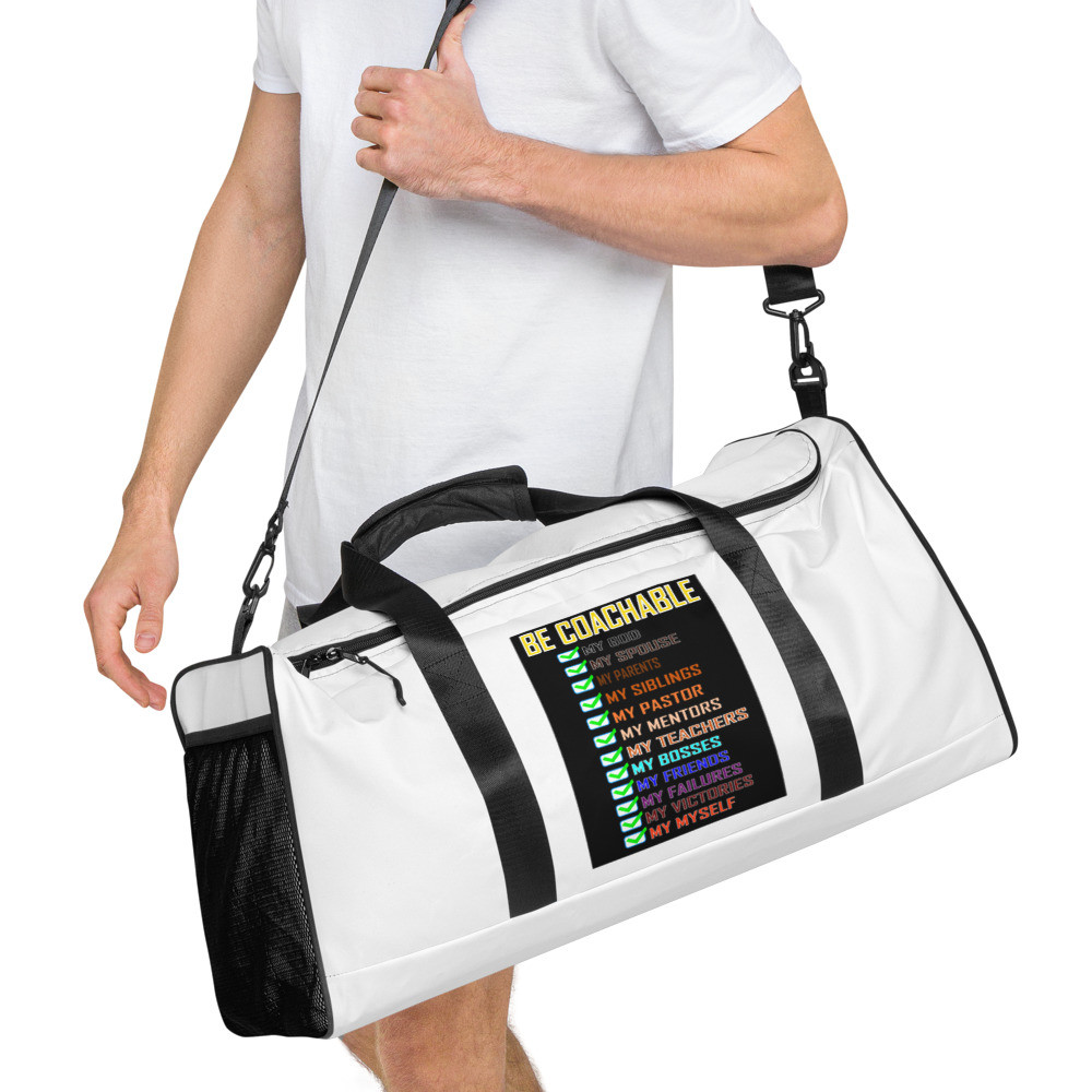 Be Coachable Duffle bag