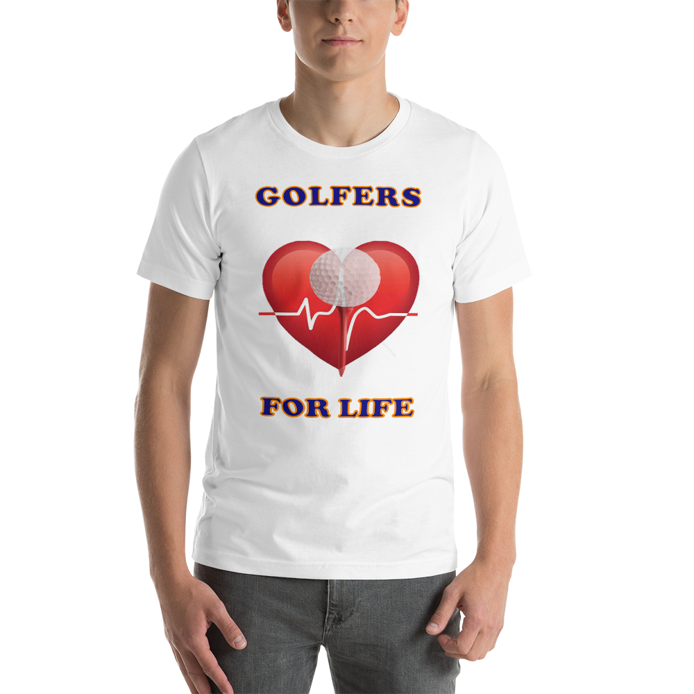 Golfers For Life Short-Sleeve Men's T-Shirt