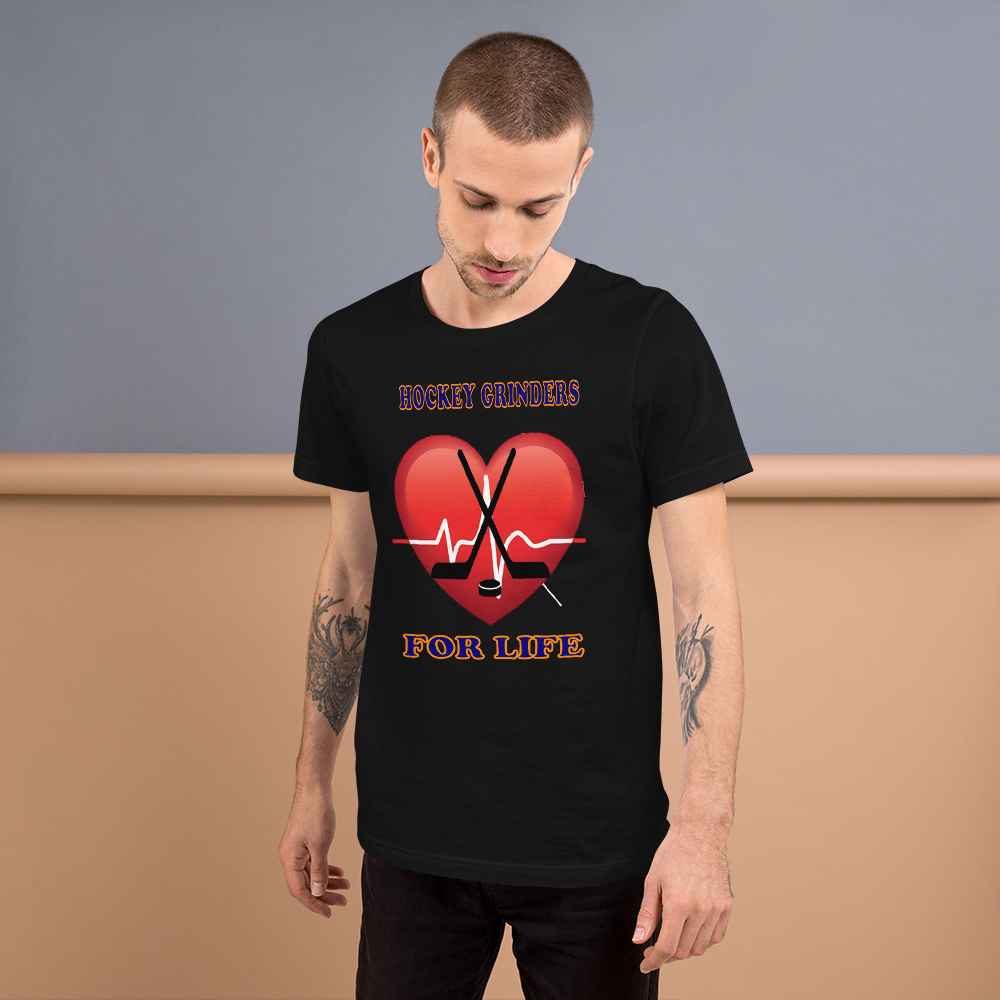 Hockey Grinders For Life Short-Sleeve Men's T-Shirt
