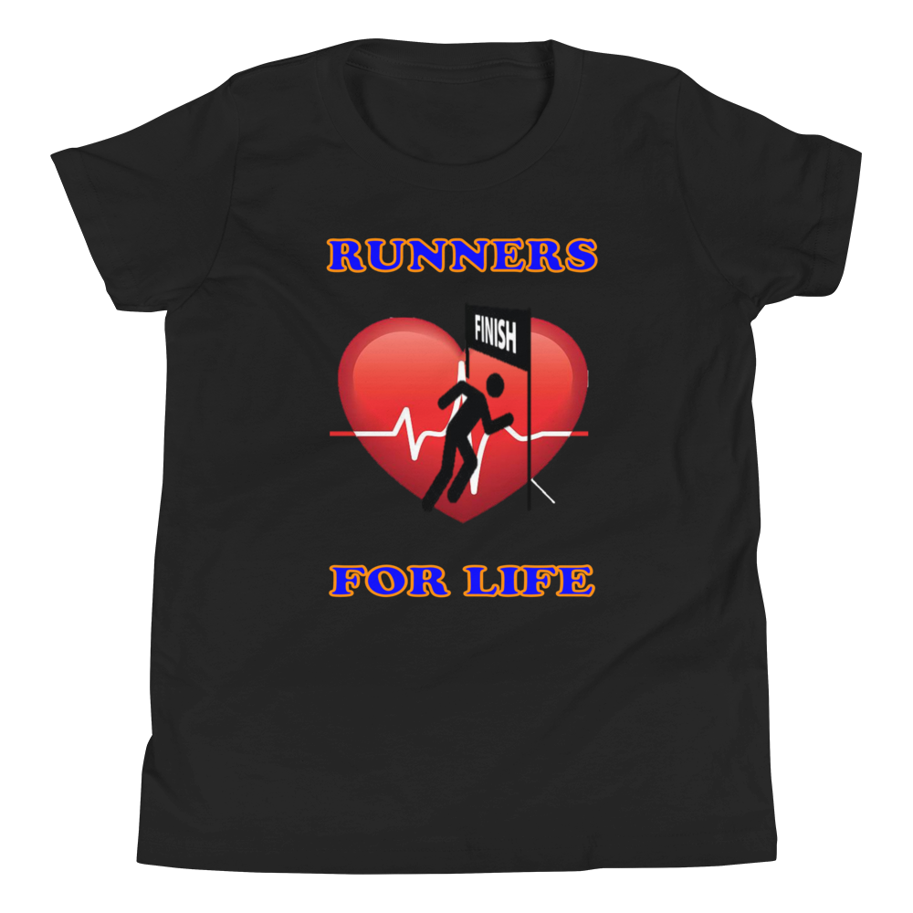 Runners For Life Youth Short Sleeve T-Shirt - For Him or Her