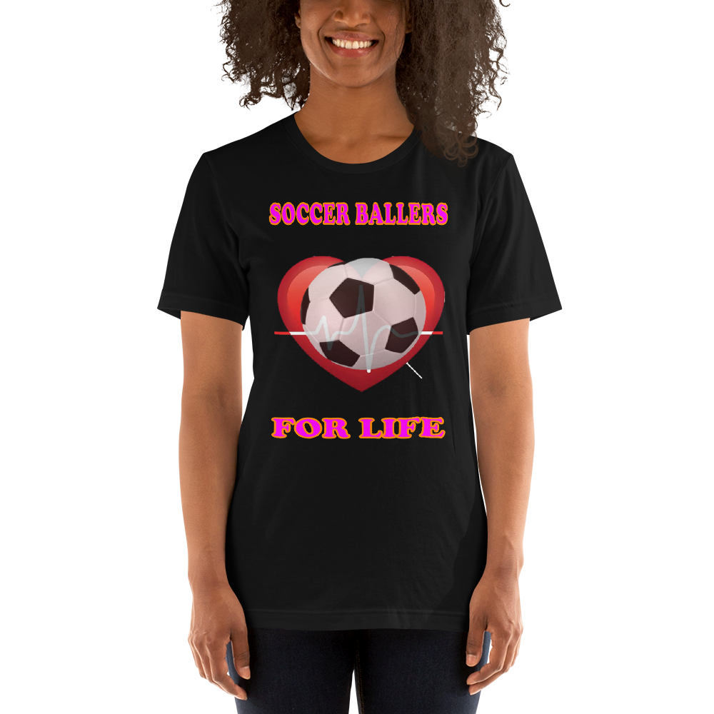 Soccer Ballers For Life Short-Sleeve Women's T-Shirt