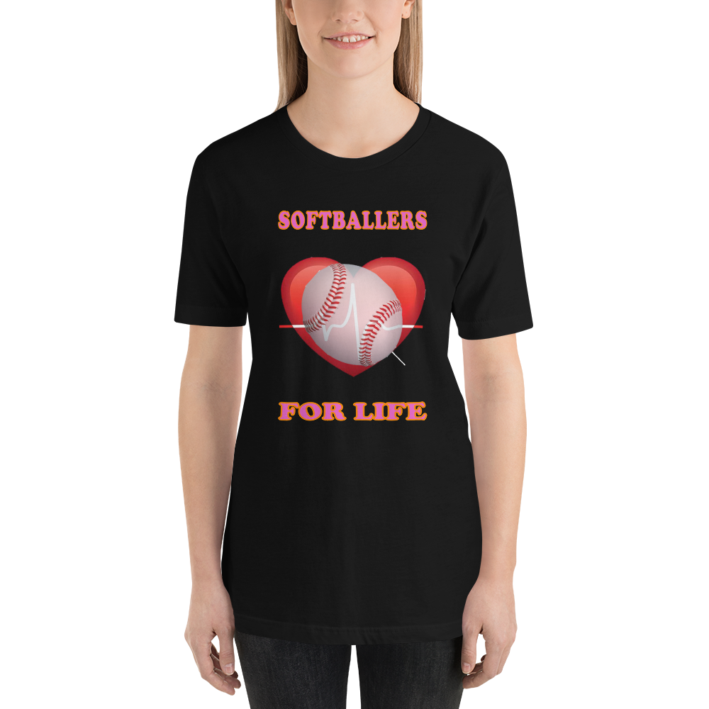 Softballers For Life Short-Sleeve Women's T-Shirt