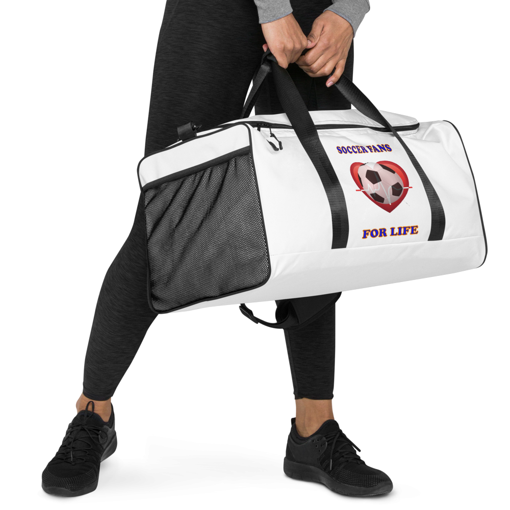 Soccer Fans For Life Duffle Bag