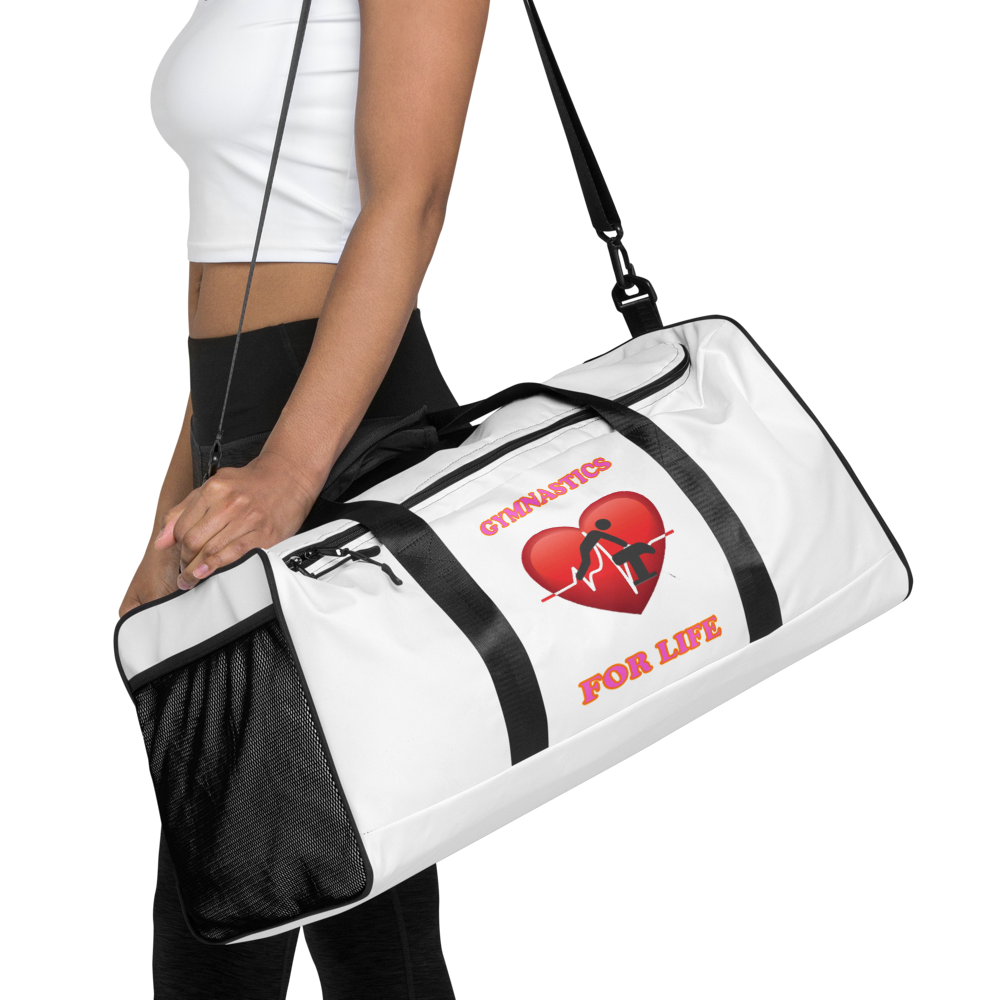 Gymnastics For Life Duffle Bag