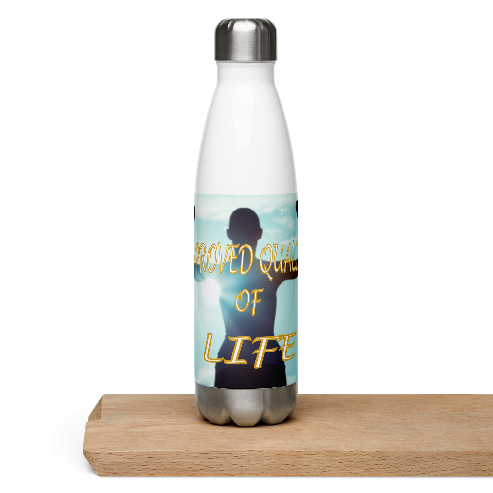 Improved Quality of Life Stainless Steel Water Bottle