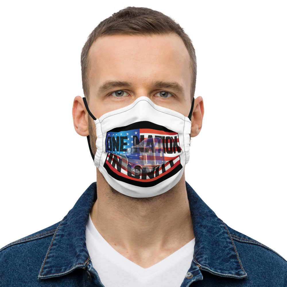 One Nation in Unity Premium Face Mask