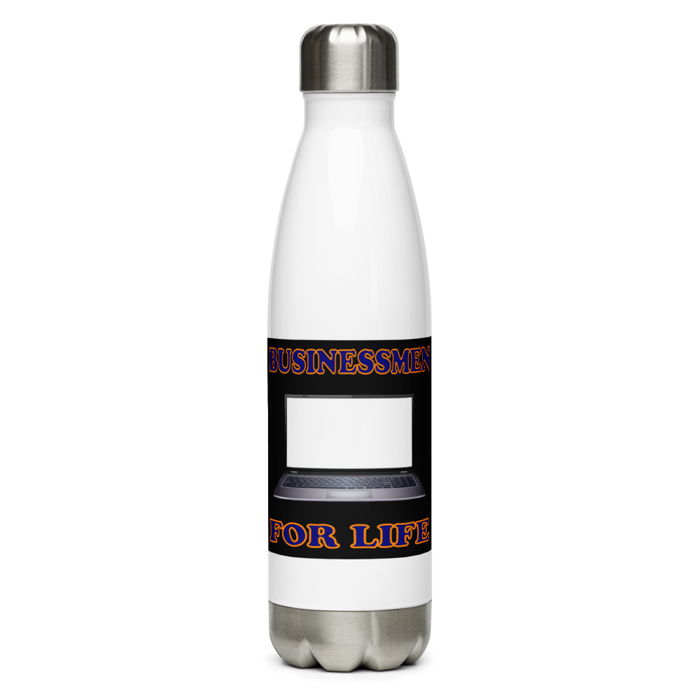 Businessmen For Life - Stainless Steel Water Bottle