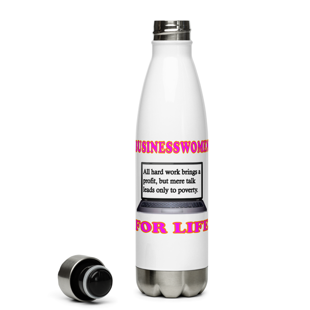 Businesswomen For Life Stainless Steel Water Bottle