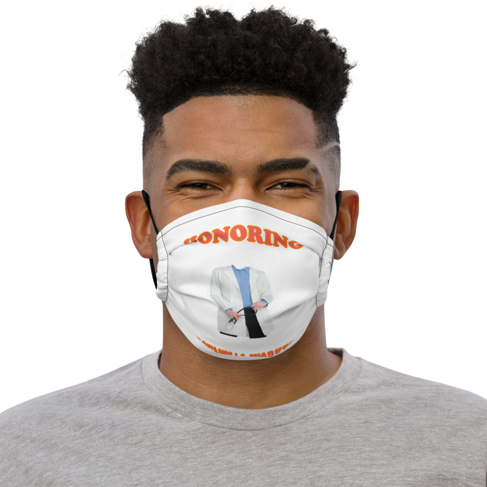 Honoring Essential Workers (Doctors) Premium Face Mask