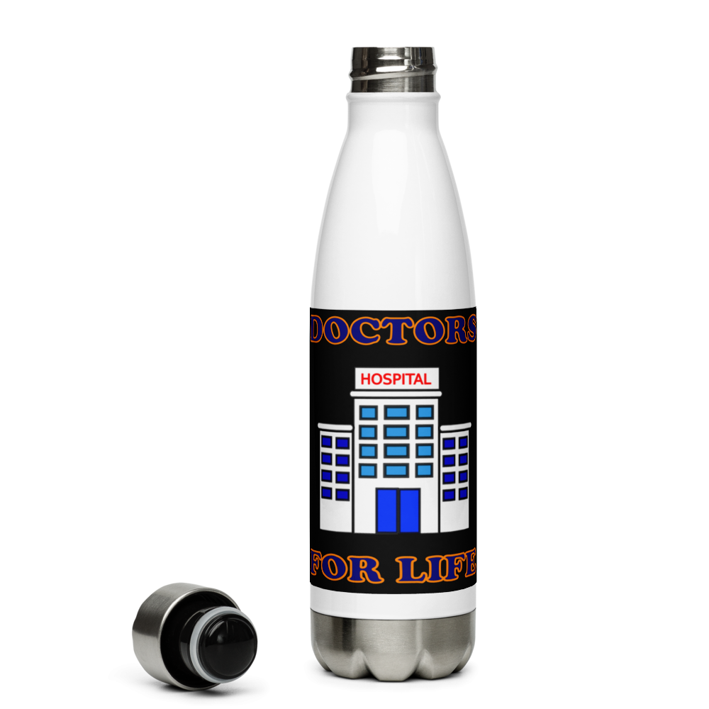 Doctors For Life Stainless Steel Water Bottle