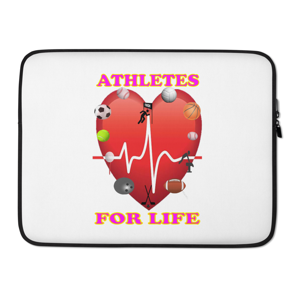 Athletes For Life Laptop Sleeve - For Her