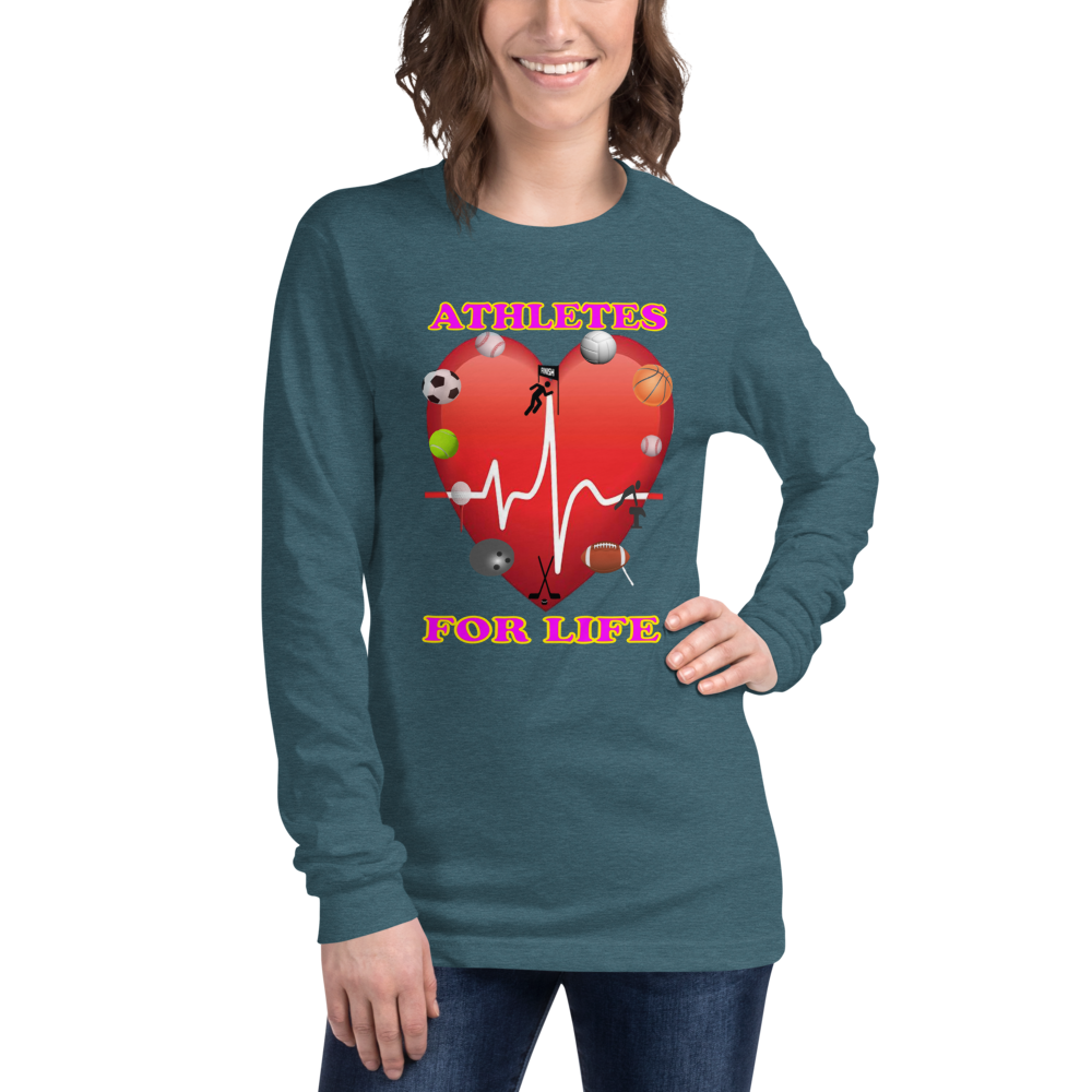 Athletes For Life - Long Sleeve Tee - For Her