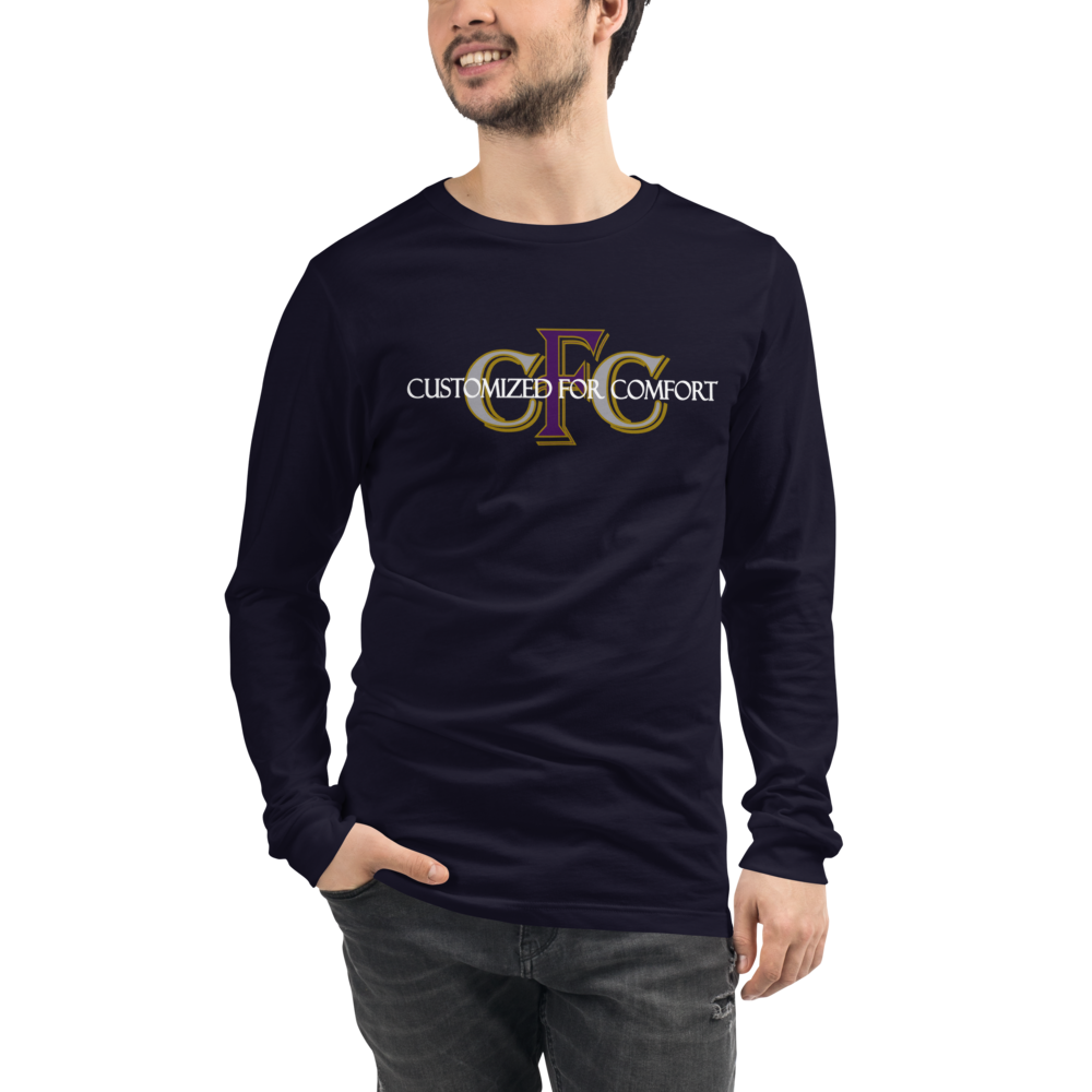 Customized For Comfort (CFC) Long Sleeve Tee - For Him or For Her