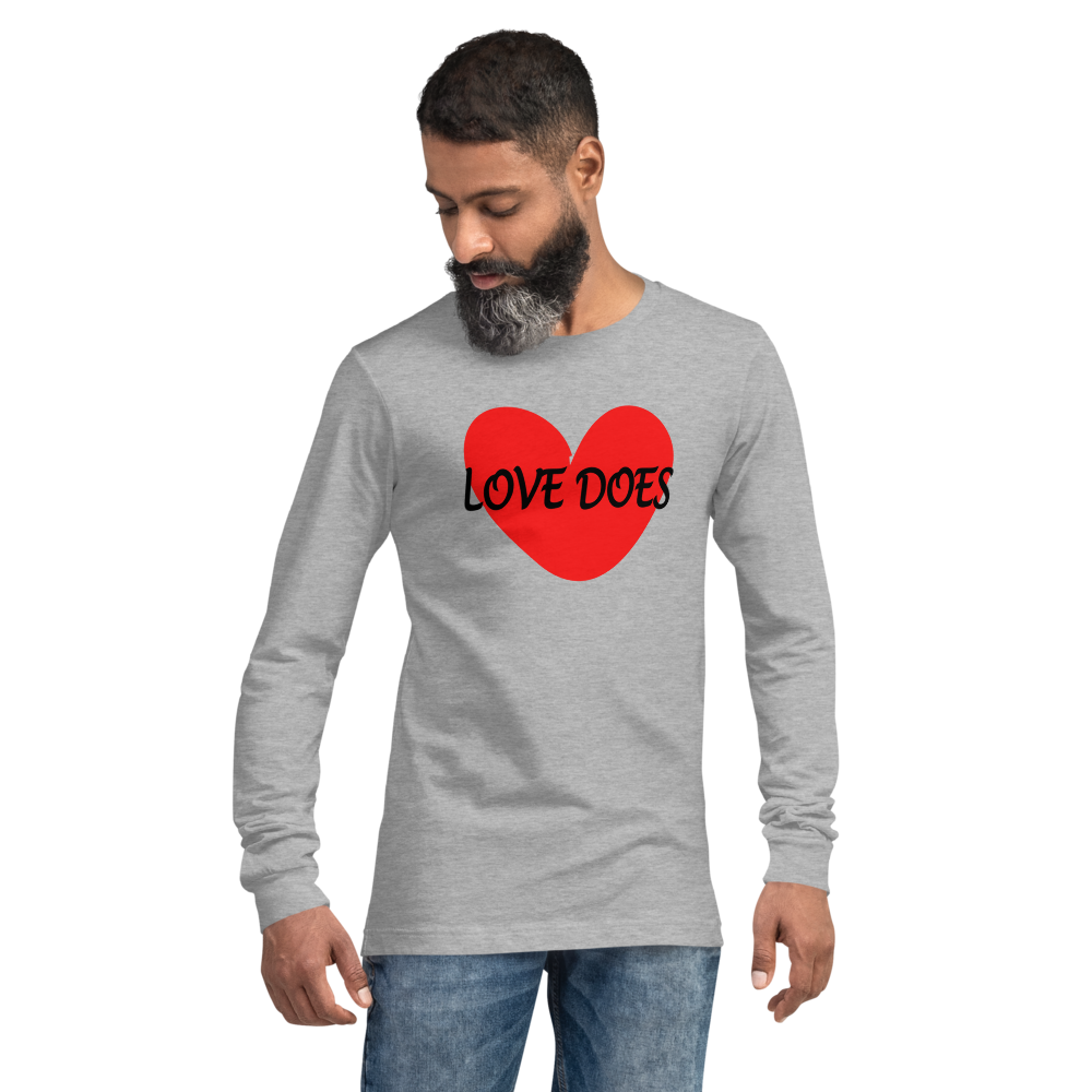 Love Does Long Sleeve Tee - For Him or For Her