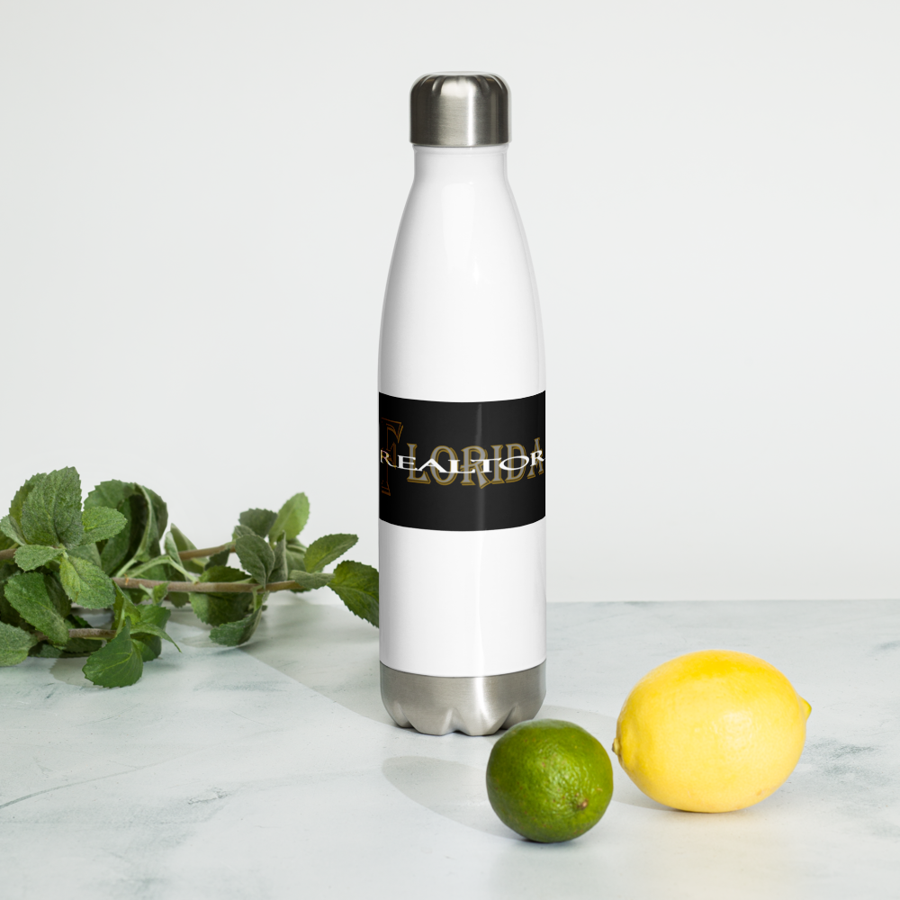 Florida Realtor Stainless Steel Water Bottle