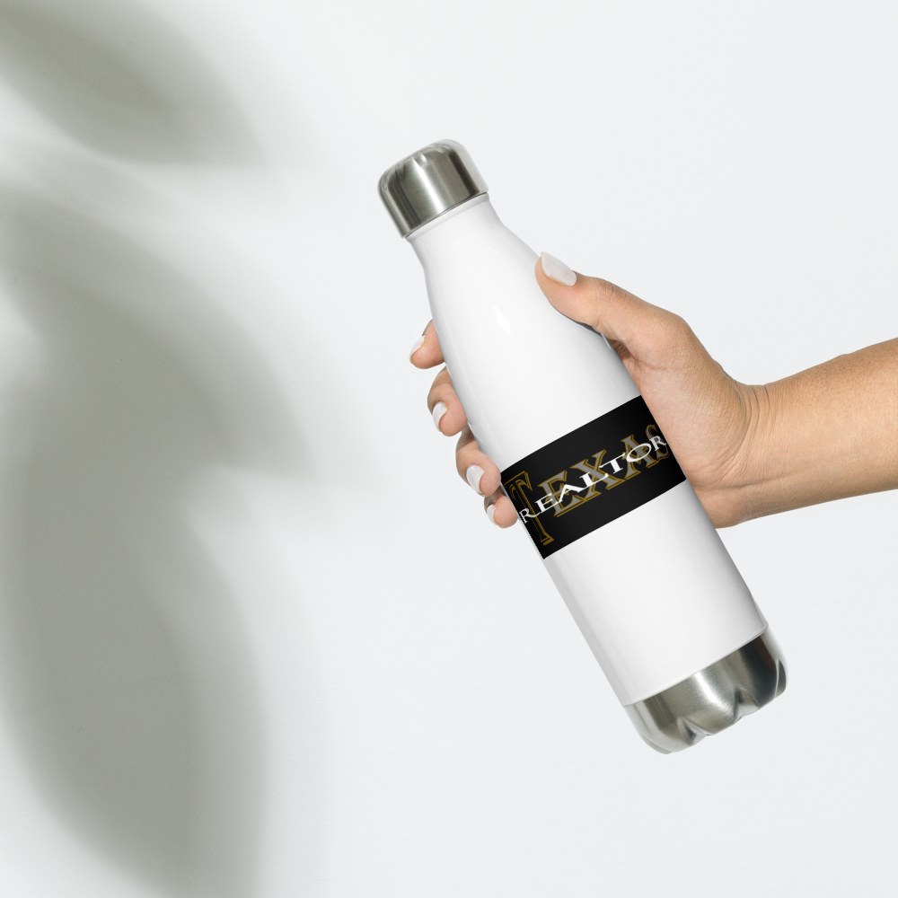 Texas Realtor Stainless Steel Water Bottle