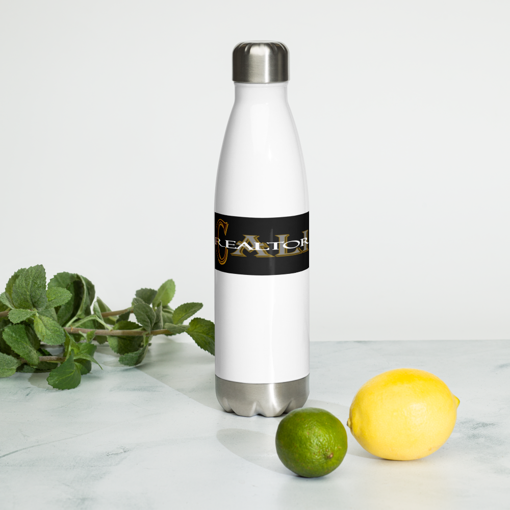 Cali Realtor Stainless Steel Water Bottle