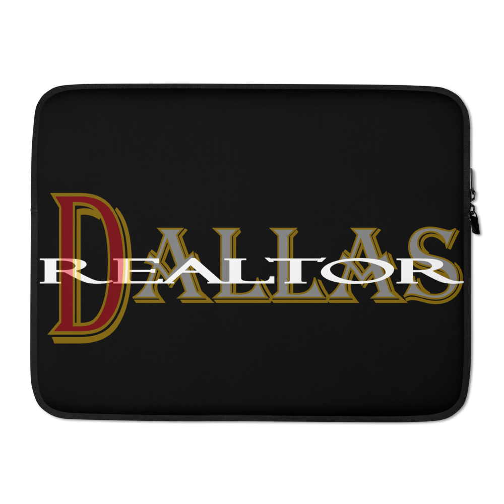 Dallas Realtor Laptop Sleeve Cover