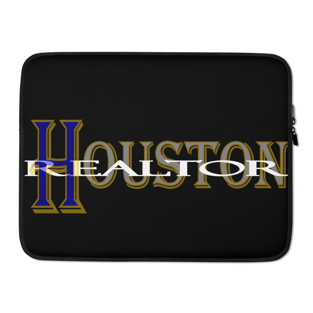 Houston Realtor Laptop Sleeve Cover