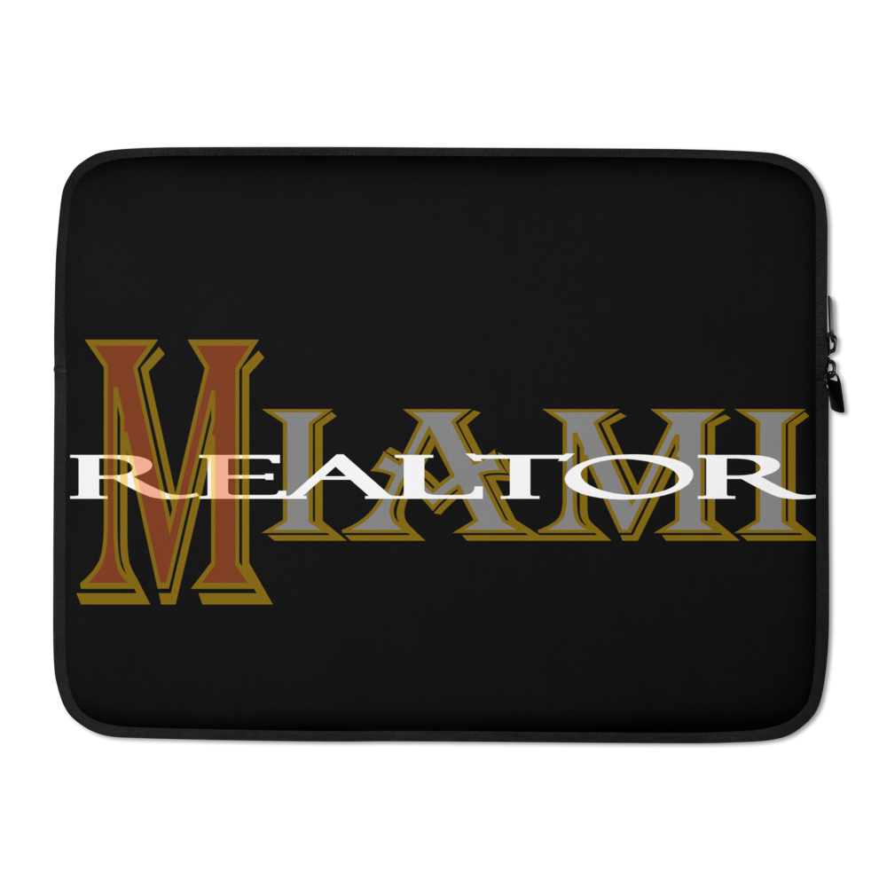 Miami Realtor Laptop Sleeve Cover