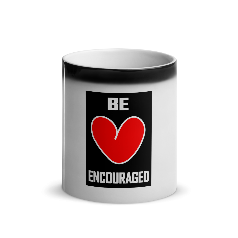Be Encouraged Glossy "Camouflage" Mug