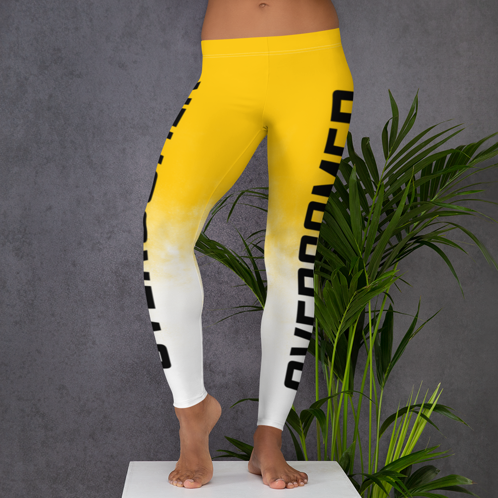  Overcomer - Golden Fade Leggings - For Her